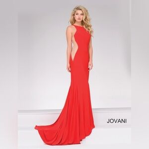 Jovani Red Gown 35353